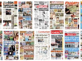 Gazete 1. Sayfaları - Gazete Manşetleri - 14 Mayıs 2022