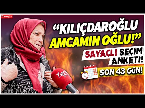 "Kılıçdaroğlu amcamın oğludur!" Sayaçlı Seçim Anketi / Şirinevler Sokak Röportajı | Seçim 2023